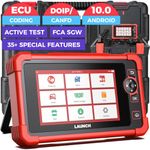 LAUNCH OBD2 Scanner CRP919X Diagnostic Tool, ECU Coding, Bi-directional Control, All System Diagnosis, 35+ Service Functions, CANFD DoIP, IMMO, 2 Years Free Update