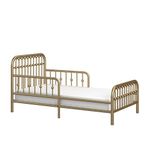 Little Seeds Monarch Hill Ivy Metal Toddler Bed, Gold