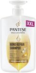 Pantene Molecular Bond Repair Shampoo with Biotin. Pump Bottle Dispenser 1000ml. Pro-V Concentrated Formula for Dry Damaged Hair, Protects and Leaves Hair Visibly Healthier and Regenerated