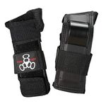 Triple Eight 604352 60007 Saver Series Wristsavers, Black, Medium