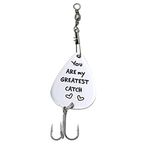 You are My Greatest Catch Fishing Lure Gift for Husband, Gift for Dad, Gift for Boyfriend, Gift for Fiance