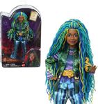 Mattel Disney Descendants 4: The Rise of Red Fashion Doll & Accessory - Uliana, Younger Sister of Ursula with Movie-Inspired Clothes & Necklace