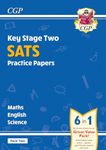 KS2 Complete SATS Practice Papers Pack 2: Science, Maths & English (for the 2025 tests) (CGP SATS Practice Papers)