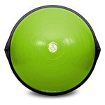 BOSU 72-10850LGNBLK Home Gym Equipment The Original Balance Trainer 65 cm Diameter, Black and Green