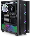 XUM Elite Gaming PC: AMD Ryzen 5 5600G, Radeon Vega Graphics, 32GB DDR4 RAM, 512GB NVMe SSD, 1TB HDD, 500W PSU, aRGB, WiFi, Windows 11