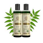 Khadi Natural Neem Sat Hair Shampoo for Thick & Strong Hair | Natural Hair Cleanser for Healthy Hair|Suitable for All Hair Types |Pack of 2 | (210 * 2) (420 ml)