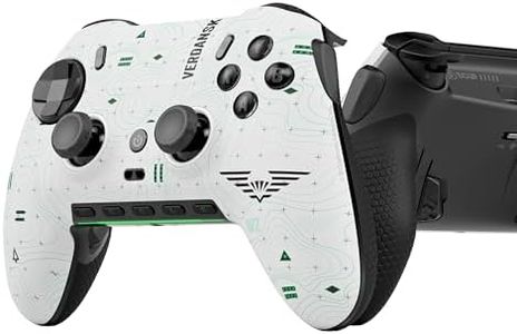 SCUF ENVISION PRO V1 (2023) COD Warzone (Light) Wireless PC Only Gaming Controller – Five Remappable G-Keys, Remappable Back Paddles, Instant Triggers, iCUE Compatible