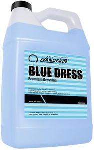 Nanoskin BLUE DRESS Premium Dressing - Sprayable Interior & Exterior Dressing| Works on Tire, Vinyl, Rubber, Plastic & Trim | Safe for Cars, Trucks, Motorcycles, RVs, Light Blue, 128 Fl Oz (Pack of 1)