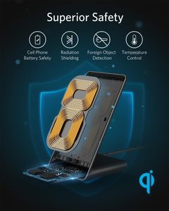 Anker PowerWave Wireless Charger – Fast Charging Pad