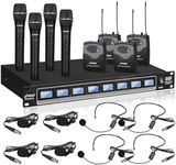 Pyle 8 Ch UHF Wireless Microphone S