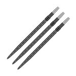 TARGET Darts Swiss Points, Diamond Pro Swiss Point Dart Tips (3 Pack Set of Tips) 26MM, Black | Change Dart Points, Professional Darts Accessories