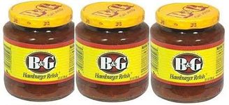 B&G Hamburger Relish (3 Pack) 10oz