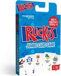 Ruckus Jumbo Card Game, Fast-Paced Action Card Stealing Multiplayer Game, Quick Thinking, Agility, & Hand-Eye Coordination, Family Fun, Group & Party Game, Ages 6+, 3+ Players