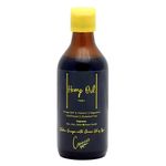 Cannasis Hemp Seed Oil (200ML) | Balanced Omega 3 to 6 ratio | Skin, Hair & Massage Oil | Essential Oil Blend (Amber Glass)