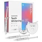 mysmile Teeth Whitening Kit -Enamel-Safe Tea, Coffee, Wine & Smoking Stain Remover Non-Sensitive Formula Peroxide Free RoHS-Certified Vegan - 6 Teeth Whitening Gel Syringes, Up to 8 X Brighter Smile