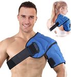 NEWGO Shoulder Ice Pack for Injuries, Reusable Rotator Cuff Cold Therapy Ice Pack for Shoulder Pain, Bursitis, Frozen Shoulder, Swelling, Arthritis, AC Joint Pain, Fit Left & Right Shoulder