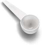 10 Gram 15 White Measuring Smidgen Micro Scoop 20 Ml PP Lab Measuring Mini Spoons for Powder Measurement or Baking - Static-free Plastic Tiny Scoops for Grams Small Measure