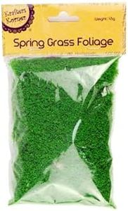 Krafters Korner Spring Grass Foliage 45g Green for Garden Miniatures Clay DIY Artificial Sand Table Micro Landscape Building