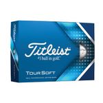 TITLEIST Tour Soft Golf Ball, White, One Size