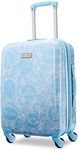 American Tourister Disney Hardside Luggage with Spinner Wheels, Light Blue, Carry-On 21-Inch, Disney Hardside Luggage with Spinner Wheels