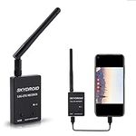 Skydroid UVC Single Control Mini FPV Receiver OTG 5.8G 150CH Channel Video Transmission Downlink Audio for Android Phone (Black)