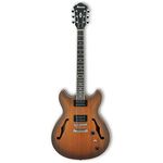 Ibanez AS53TF Electric Guitar, Trans Finish, Brown