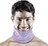 Naroo E9-2-in-1 Reversible Winter Neck Warmer with Breathable Holes for Skiing, Snowboarding, Running (Purple)