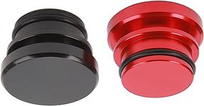 Taicols 2PCS Car Cigarette Lighter Socket, Red and Black Vehicles with 12V Accessory Plug, Waterproof and Dustproof Plug