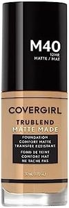 Covergirl Trublend Matte Foundation M40 Warm Nude 30Ml