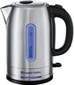 Russell Hobbs Electric Kettle (For Hot Water, Tea or Coffee, 1.7L, Brushed stainless steel, Quiet boil technology, Rapid Boil, Perfect pour) Quiet Boil 26300