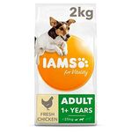 Iams for Vitality Dry Dog Food Small/Medium Breed with Fresh Chicken, 2kg