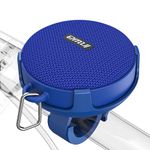 Outdoor Waterproof Bluetooth Speaker,Inwa Wireless Portable Shower Travel Bike Speaker, Enhanced Bass, Built in Mic for Bicycle Riding, Sports, Pool, Beach, Hiking (Blue)