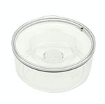 Slopper Stopper Dripless Water Bowl - Tritan Plastic Bowl Unit - for Medium Breed Dogs 21-50 Lbs, 9.84” Dia, 1 Gallon Capacity