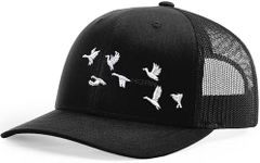 HORN GEAR Trucker Hat - Duck Hat Edition (Black/Black)