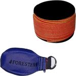 MGP SUPPLY Arborist Throw Line Kit - Ultra Slick 100% Polyester Rope with Weighted Throw Bag | Forestry Tree Gear for Low and High Limb Throwing | 3/16 Inch Thick Rope (9 Oz)