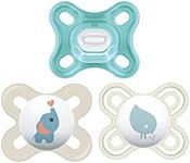 MAM Pacifier Newborn Variety Pack (1 Comfort, 1 Perfect Start, 1 Newborn Original Start) Best Pacifier for Breastfed Babies, 0-3 Months, Unisex, 3-Pack