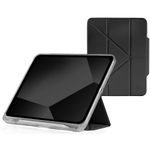 STM Goods OPP iPad 10th Gen Protective Case with Innovative Origami Magnetic Cover, Slim, Integrated Apple Pencil Holder - Perfect for Travel, Teens, Streamers and Professionals - Black