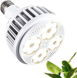 Grow Light Bulb, Grow Lights for Indoor Plants Full Spectrum 4500K, 22 Watt LED Plant Light Bulb with High PPFD, PAR 30, Universal E27, Energy Saving Grow Lamp for Seeding and Growing