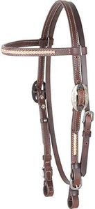 Cashel Rawhide Lace Browband Headstall