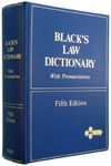 Black's Law Dictionary: Definitions of the Terms and Phrases of American and English Jurisprudence, Ancient and Modern, 5th Edition by (1979-05-01)