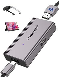 Lemorele HDMI to USB C Adapter 4K@60HZ, HDMI to Type C Adapter, Compatible with Nreal Air, Rokid Air, Thunderbird AR, GRAWOOA, Switch Base, Steam Deck Base, PS4, PS5, Xbox…