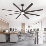 ZMISHIBO 84" Industrial Ceiling Fan