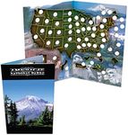 National Park Quarter Collection Book Folder Map