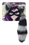 Forum Novelties Women's Playful Animals Raccoon Costume Accessory Set, Raccoon, One Size