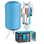Portable Fast Drying 1000W Electric Clothes Dryer Heated Indoor Home Dorms Buddy Hot Air Airer Machine Dri Suitable for All Fabrics Drier