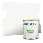 PRESTIGE Paints Interior Paint and Primer In One, 1-Gallon, Satin, Comparable Match of Valspar* Ultra White*