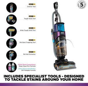 Shark CarpetXpert Pet Carpet Cleaner – Deep Cleaning for Carpets