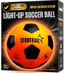 Light Up Soccer Ball, Glow in The Dark Ball NO 5, Soccer Gifts for Boys 8-12, 12-14 Year Old, Kids & Teens Gift Ideas, Sports Toys for Boy & Girl Ages 8 9 10 11 12 13 14 15, Glowing Outdoor Activity