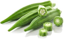 Fresh Okra I Lady's Finger I Bhindi I Imported Daily * Free UK Postage* (2kg)