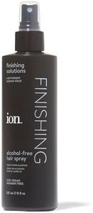 ion Alcohol-Free Finishing Hair Spray, 8oz, Lightweight, Medium Hold, Anti-Frizz Hairspray, Vegan